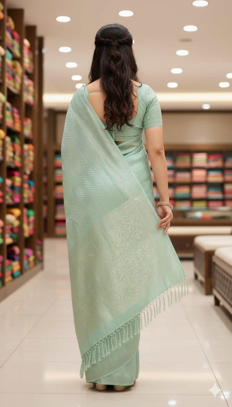 Glitter Saree - Image 3