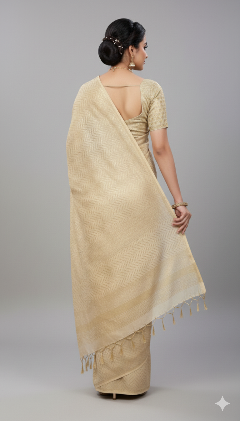 Glitter Saree - Image 3